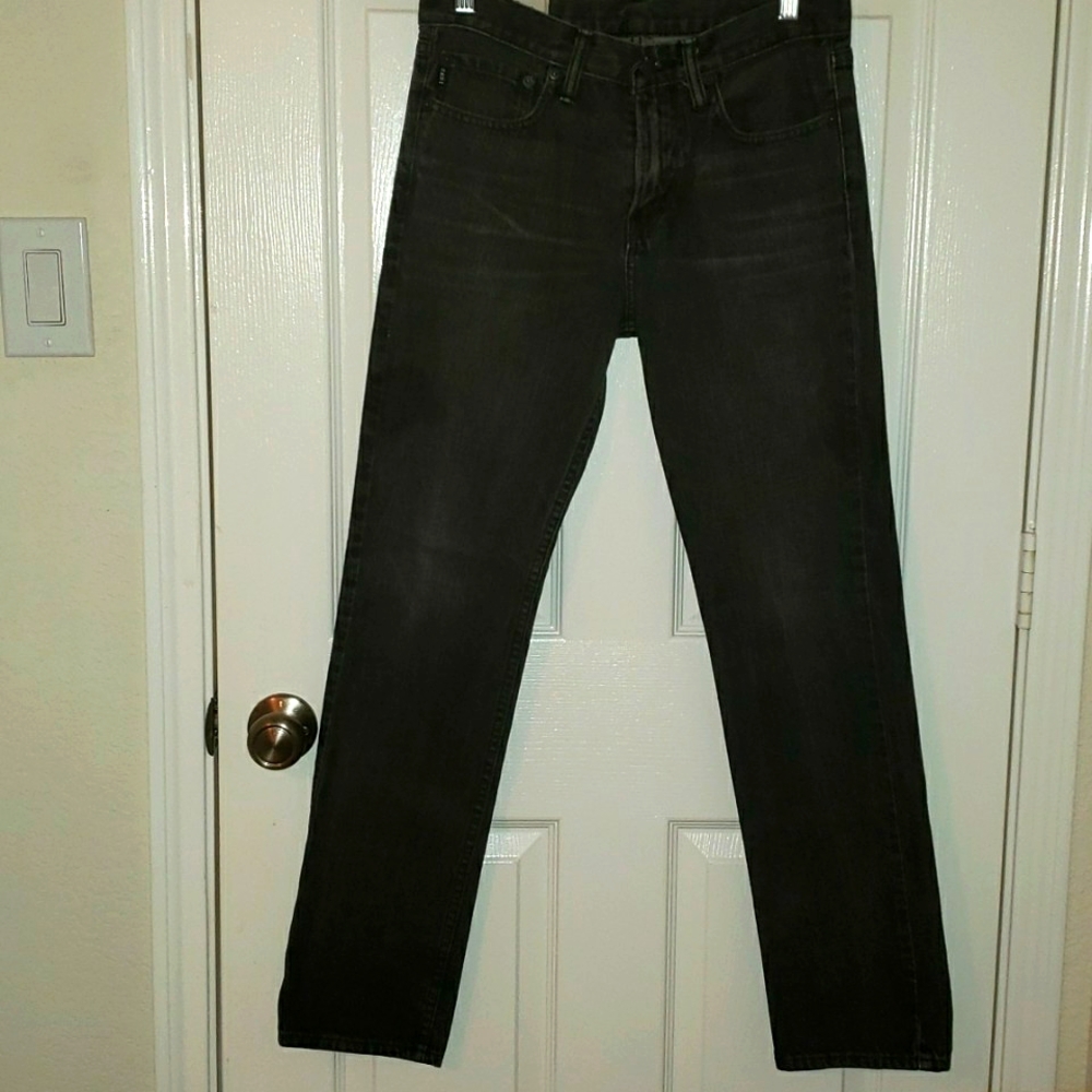 Ambercrombie Skinny Straight Jeans Size: Boy's 16, Color: Faded Black